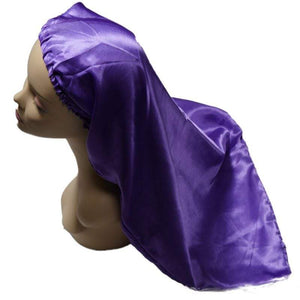 Long Silk Bonnet